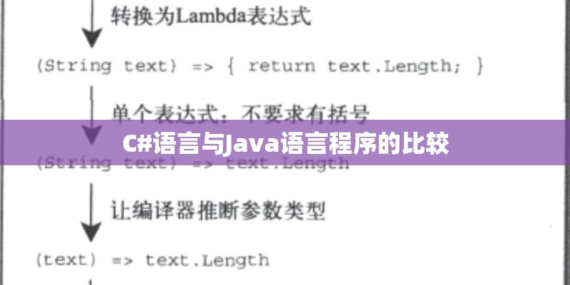 C#语言与Java语言程序的比较 C#语言与Java语言程序的比较
