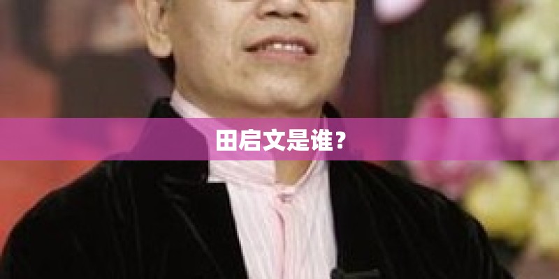 田启文是谁？