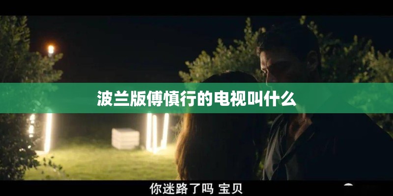 波兰版傅慎行的电视叫什么